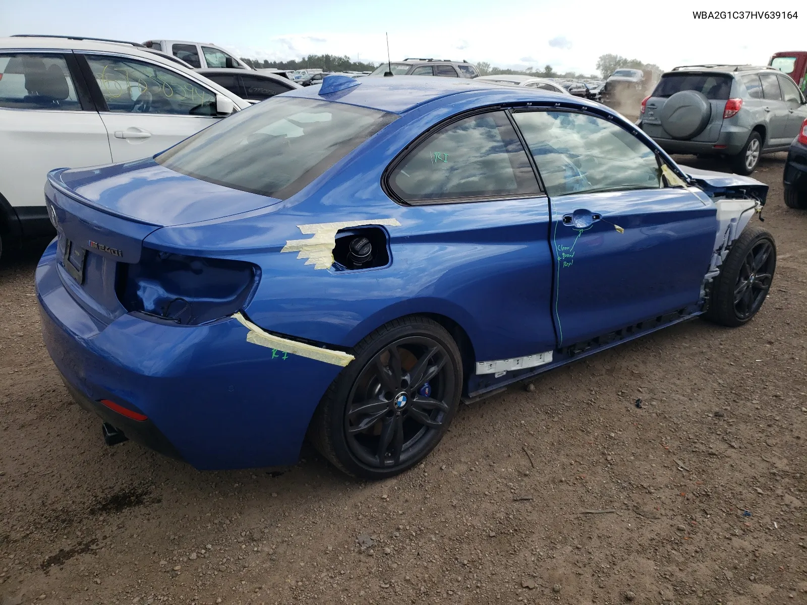 WBA2G1C37HV639164 2017 BMW M240I