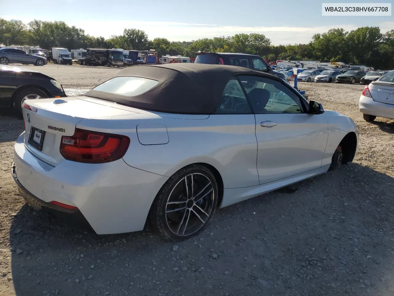 WBA2L3C38HV667708 2017 BMW M240Xi