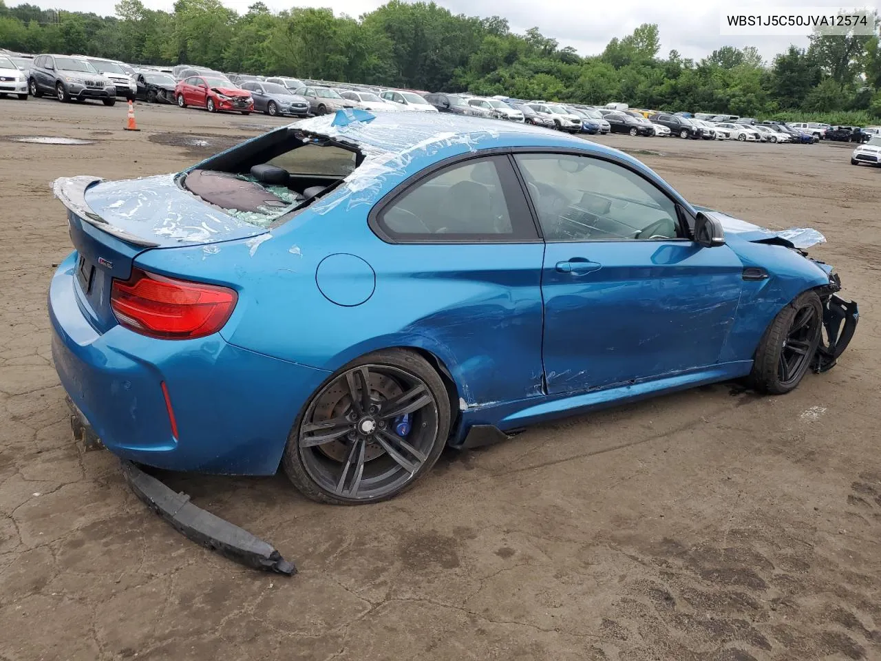 2018 BMW M2 VIN: WBS1J5C50JVA12574 Lot: 60501694