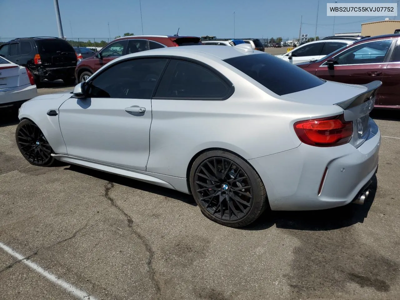 2019 BMW M2 Competition VIN: WBS2U7C55KVJ07752 Lot: 68128844