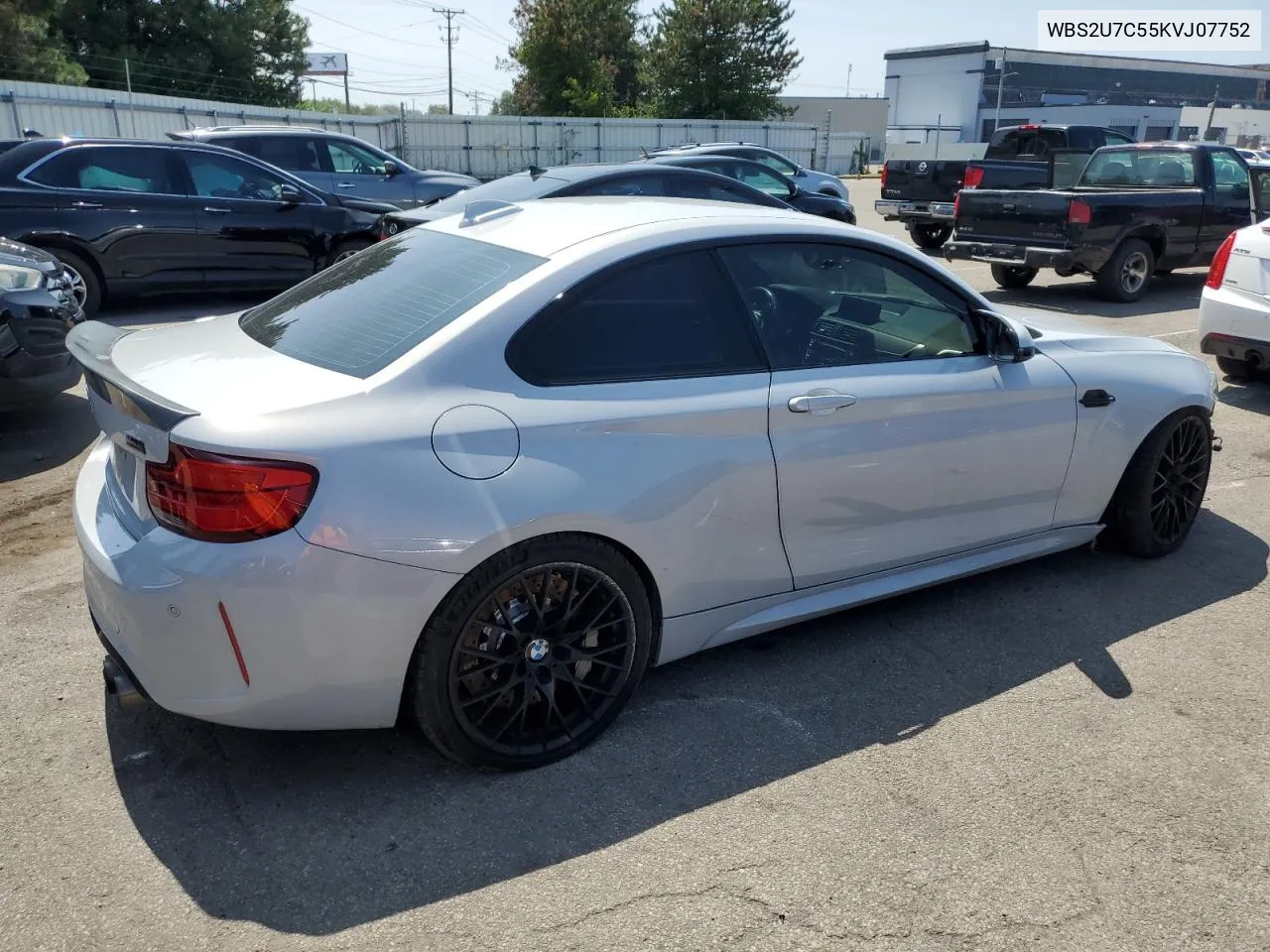 WBS2U7C55KVJ07752 2019 BMW M2 Competition