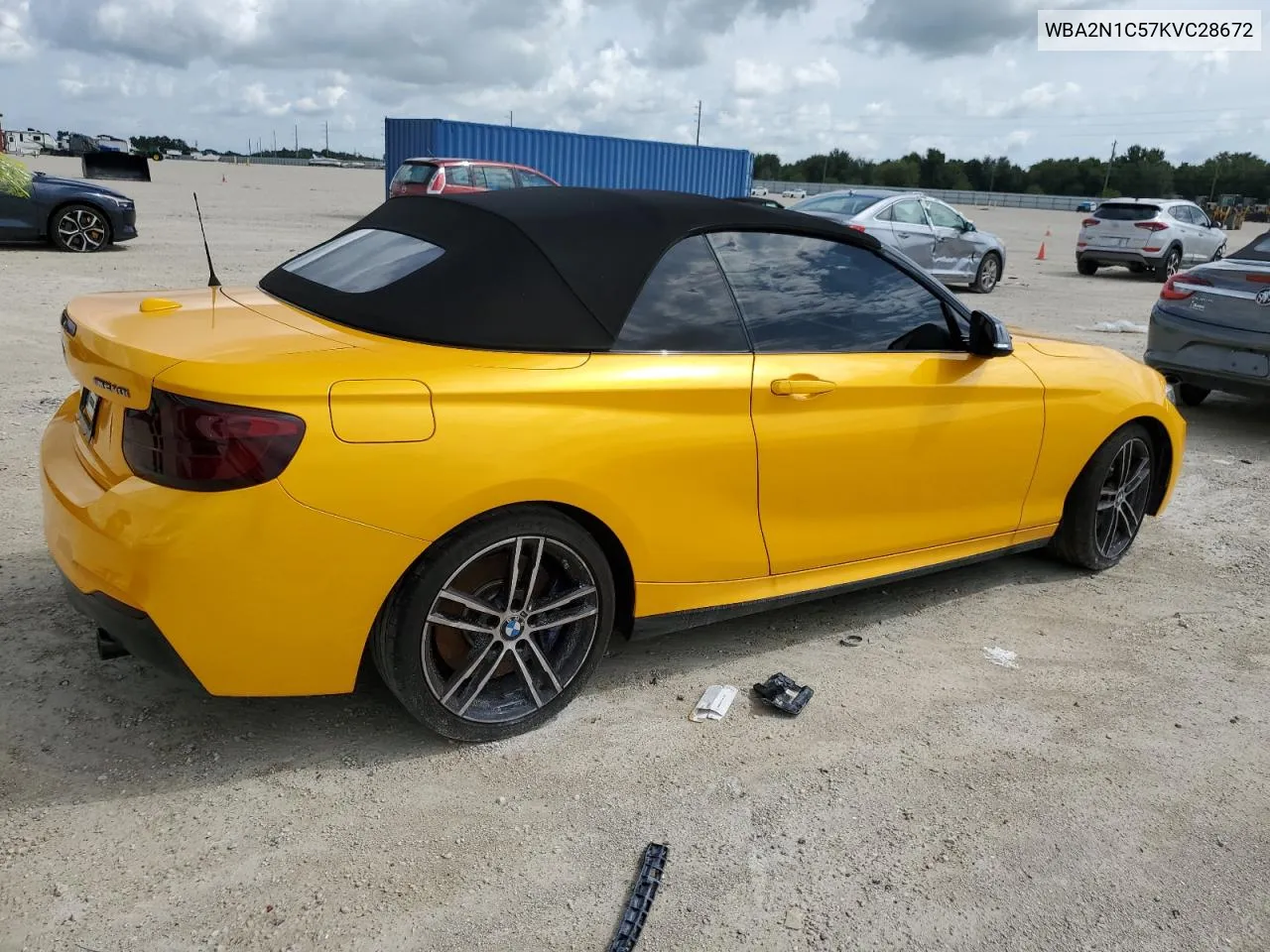 2019 BMW M240I VIN: WBA2N1C57KVC28672 Lot: 71403614