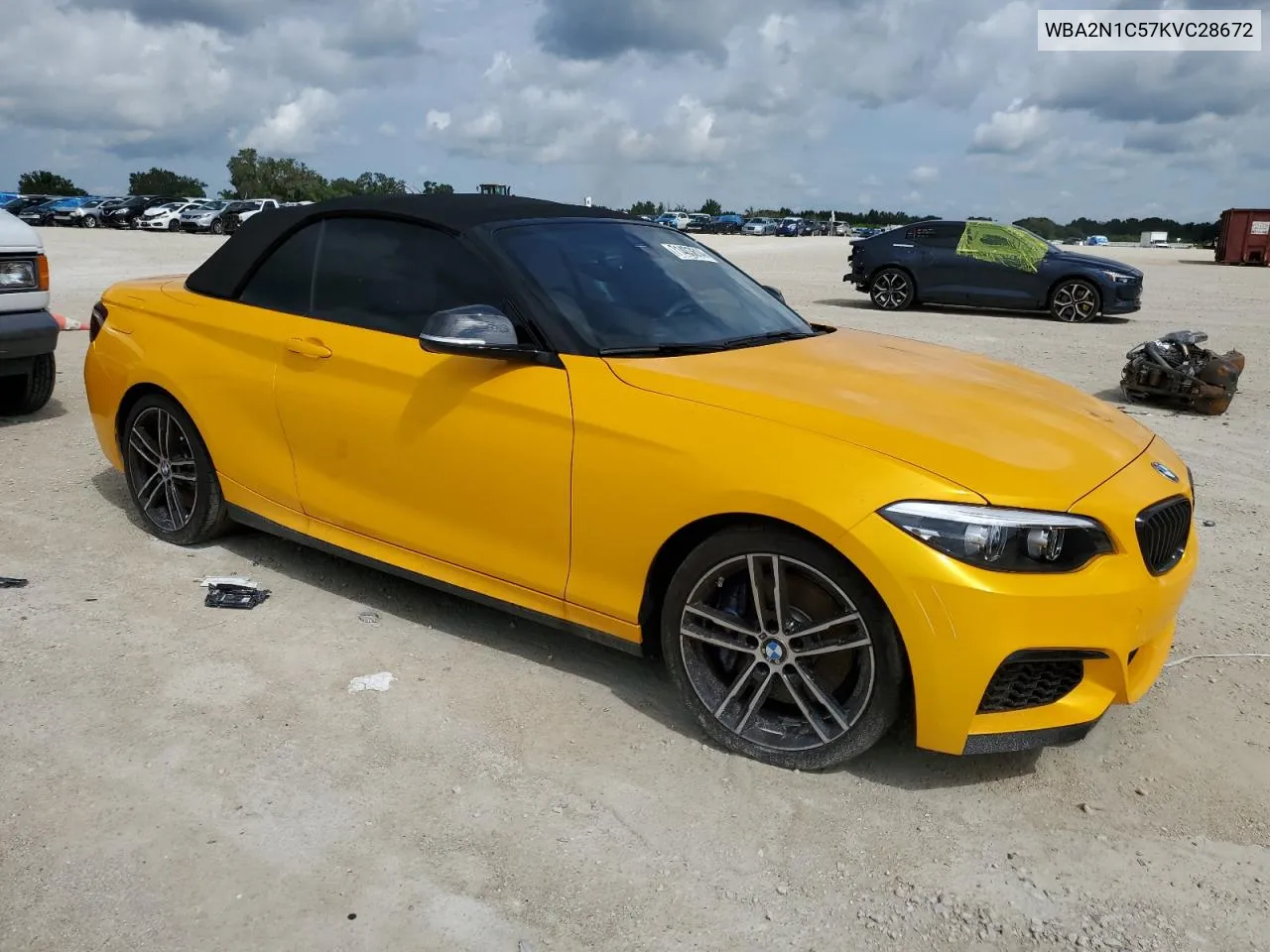 WBA2N1C57KVC28672 2019 BMW M240I