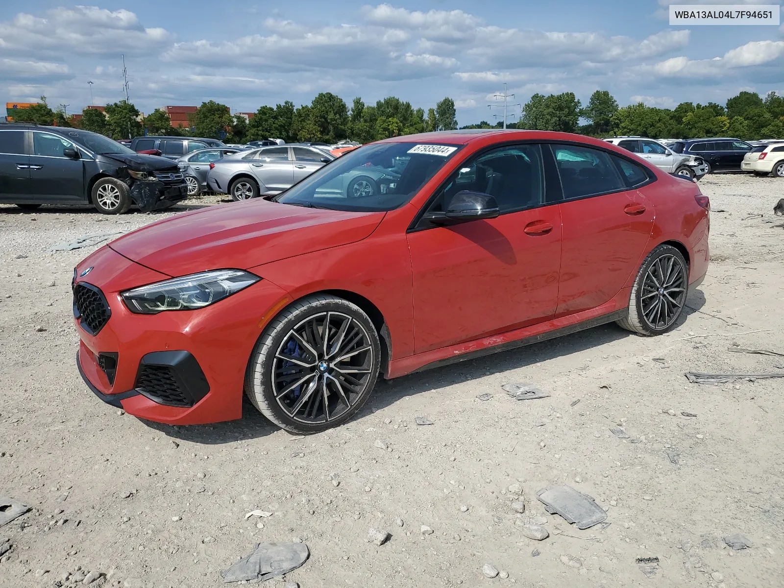 2020 BMW M235Xi VIN: WBA13AL04L7F94651 Lot: 67935044