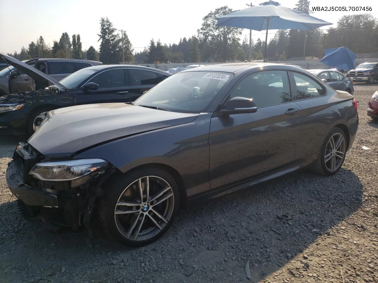 2020 BMW M240I VIN: WBA2J5C05L7G07456 Lot: 69182024