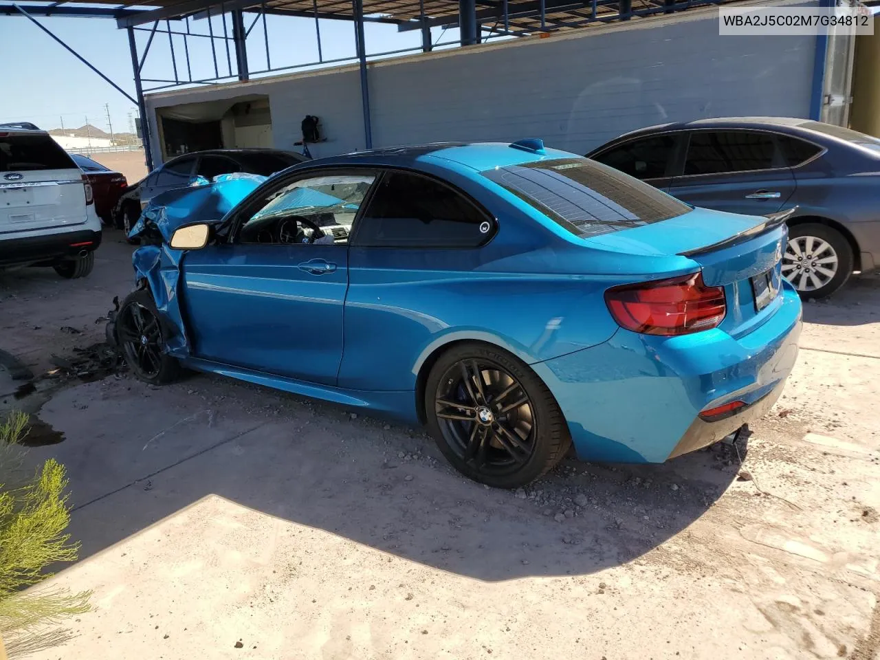 WBA2J5C02M7G34812 2021 BMW M240I