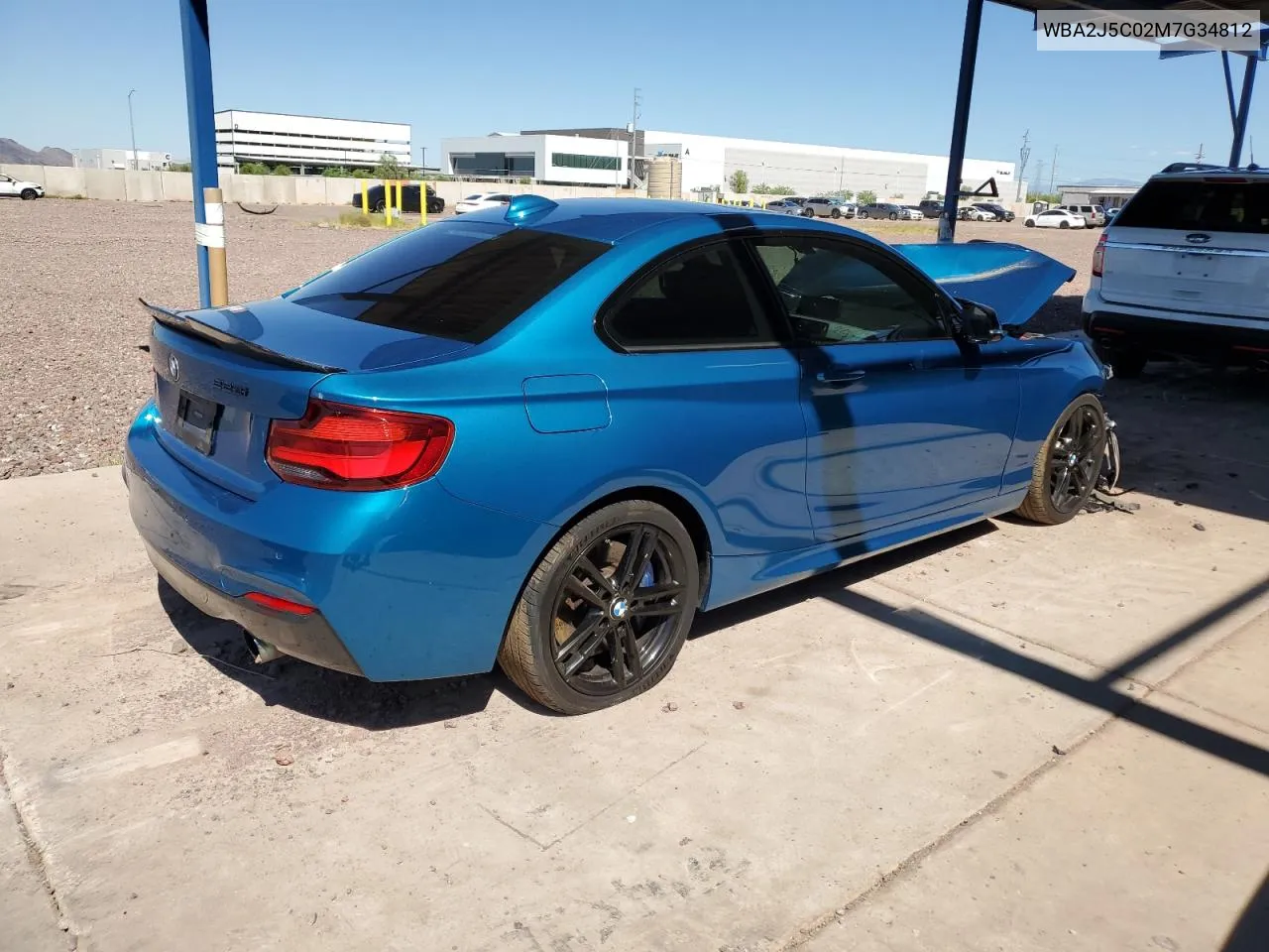 WBA2J5C02M7G34812 2021 BMW M240I