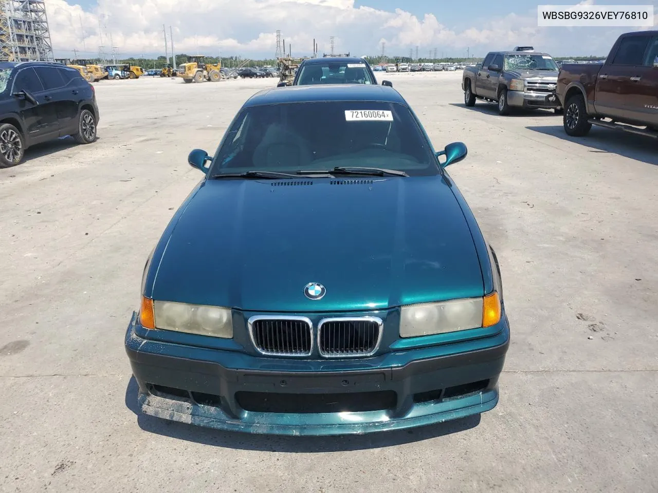 1997 BMW M3 VIN: WBSBG9326VEY76810 Lot: 72160064