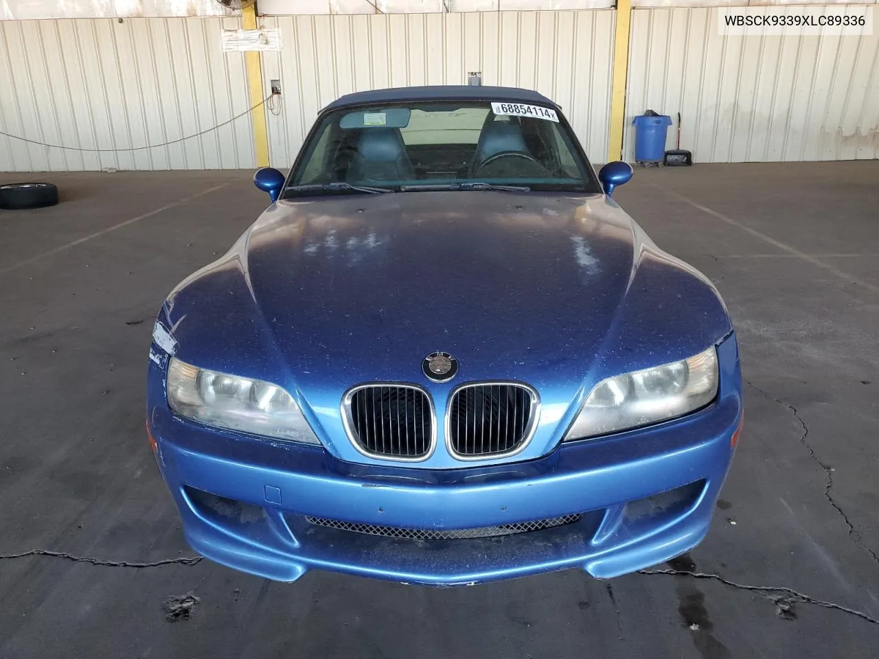 1999 BMW M Roadster VIN: WBSCK9339XLC89336 Lot: 68854114