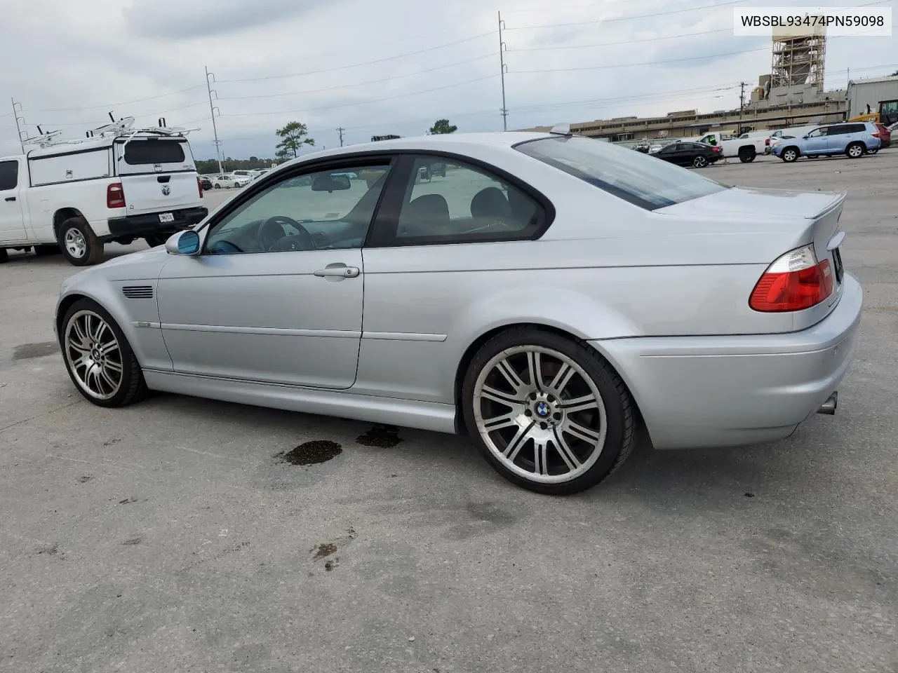 2004 BMW M3 VIN: WBSBL93474PN59098 Lot: 71792444