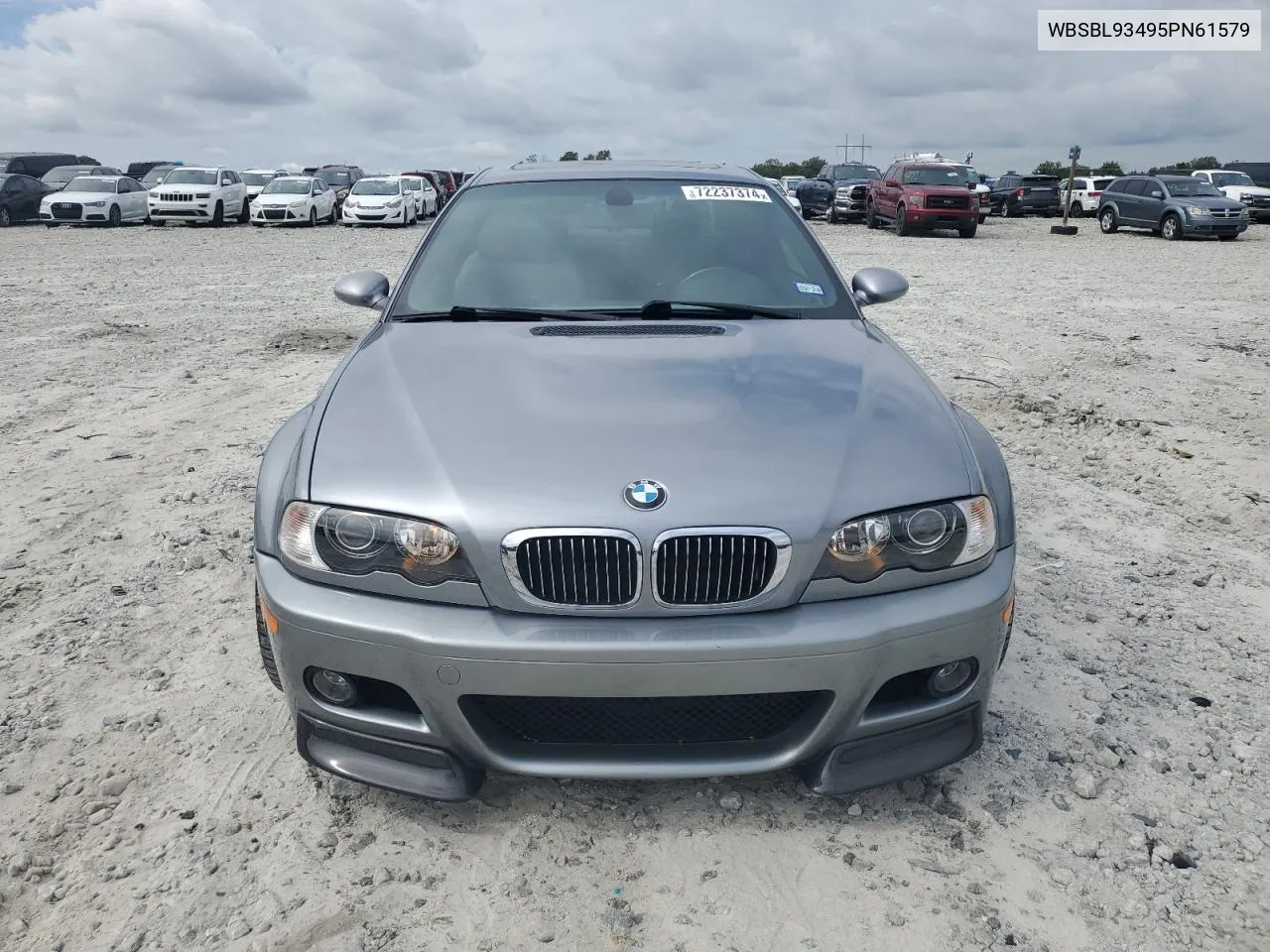 2005 BMW M3 VIN: WBSBL93495PN61579 Lot: 72237374