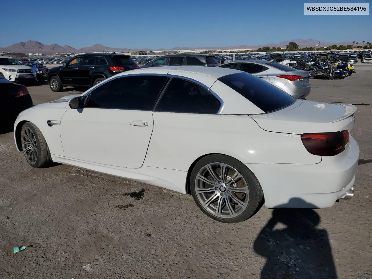 2011 BMW M3 VIN: WBSDX9C52BE584196 Lot: 69002214