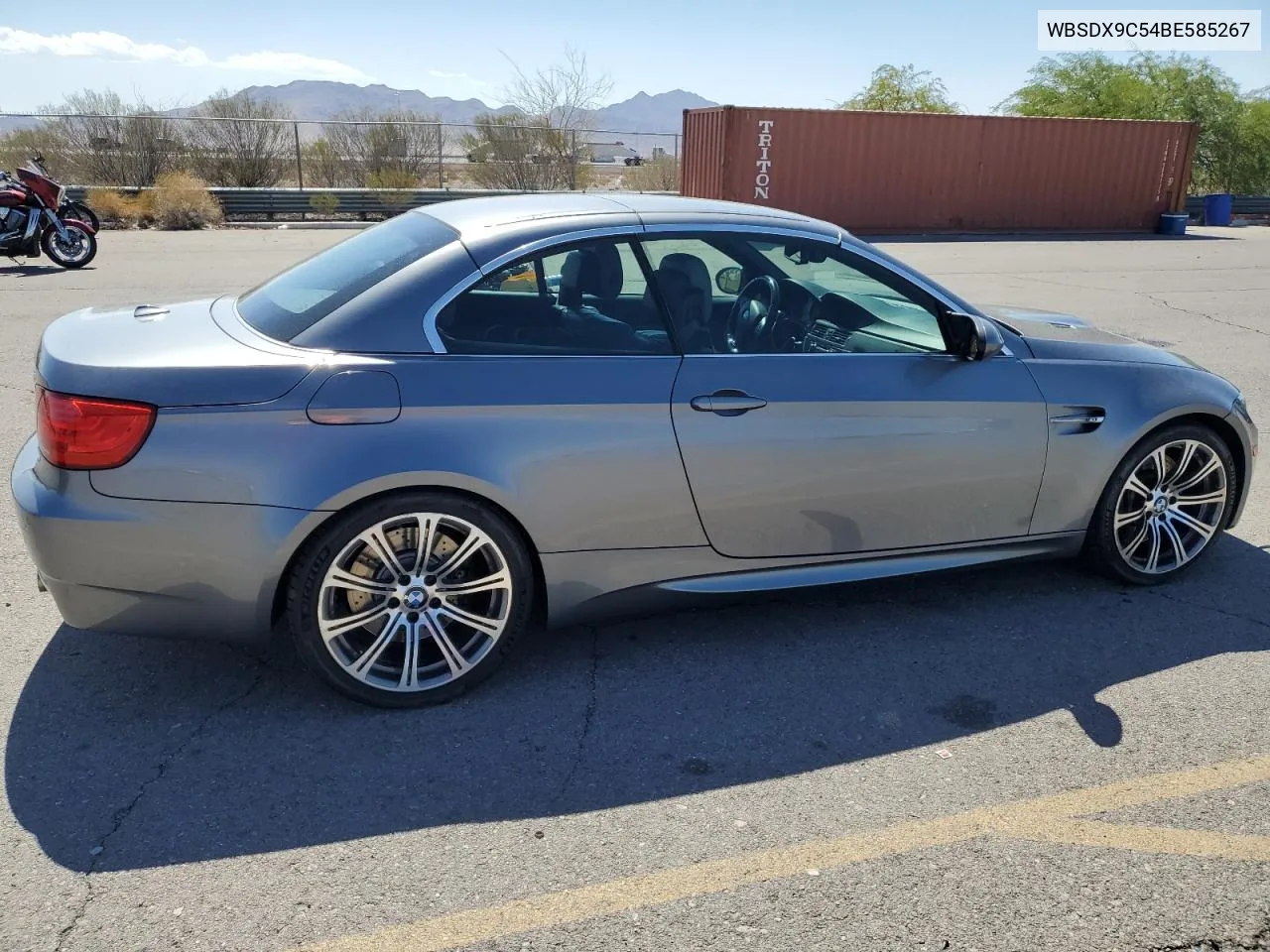 2011 BMW M3 VIN: WBSDX9C54BE585267 Lot: 72000384