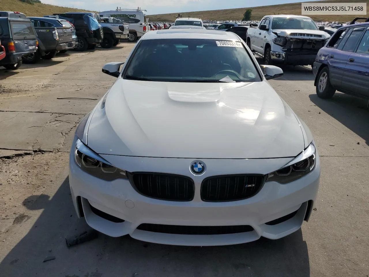 WBS8M9C53J5L71458 2018 BMW M3