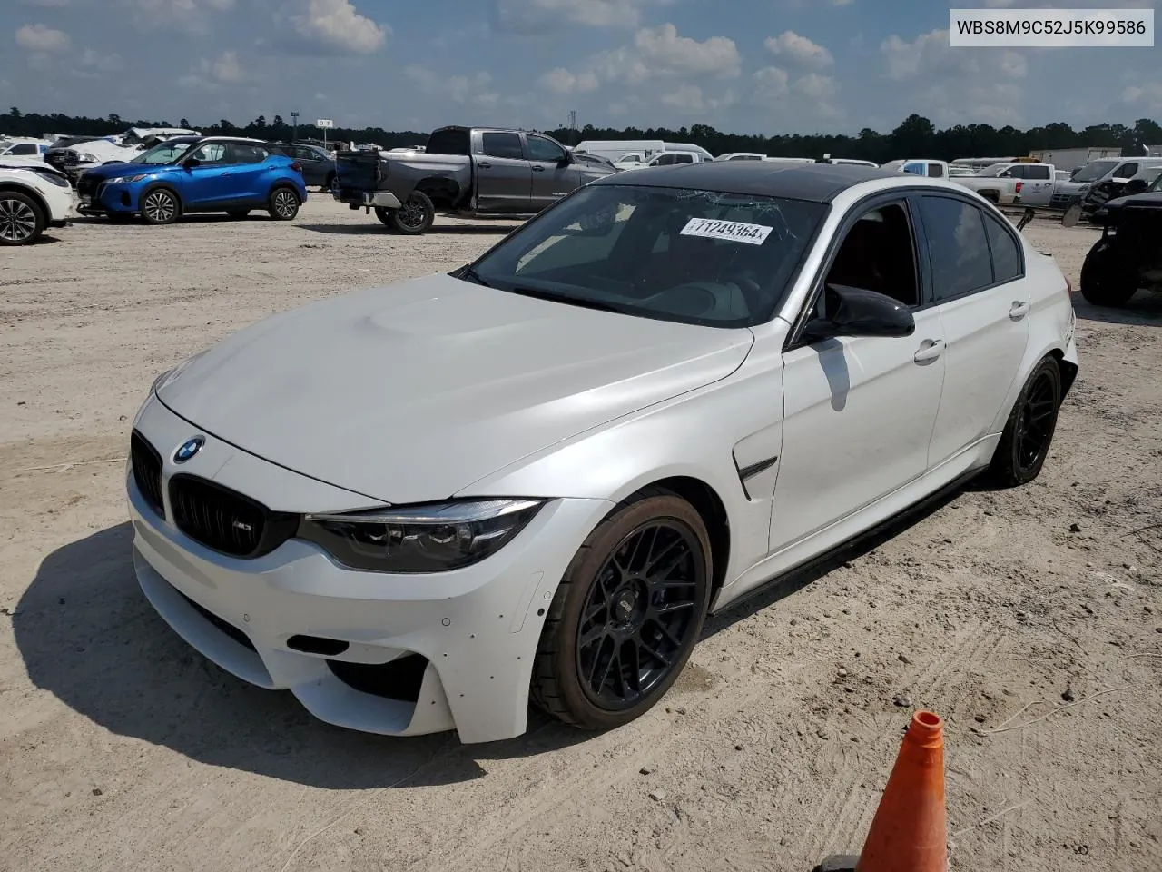 2018 BMW M3 VIN: WBS8M9C52J5K99586 Lot: 71249364