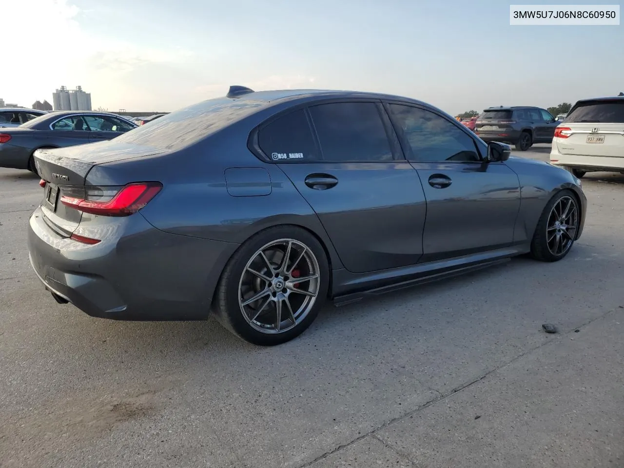 3MW5U7J06N8C60950 2022 BMW M340I