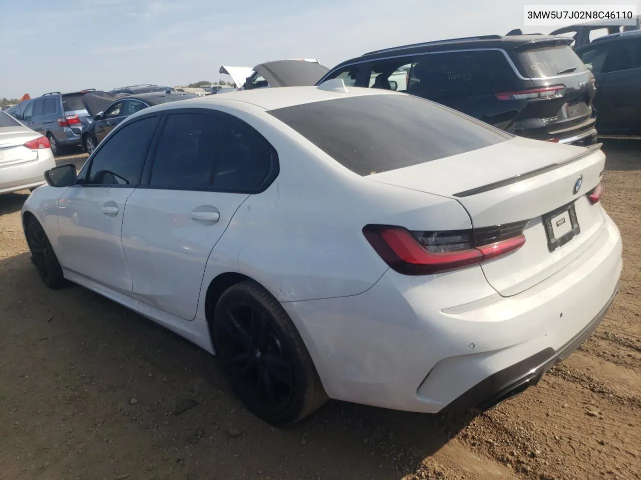 2022 BMW M340I VIN: 3MW5U7J02N8C46110 Lot: 72263424