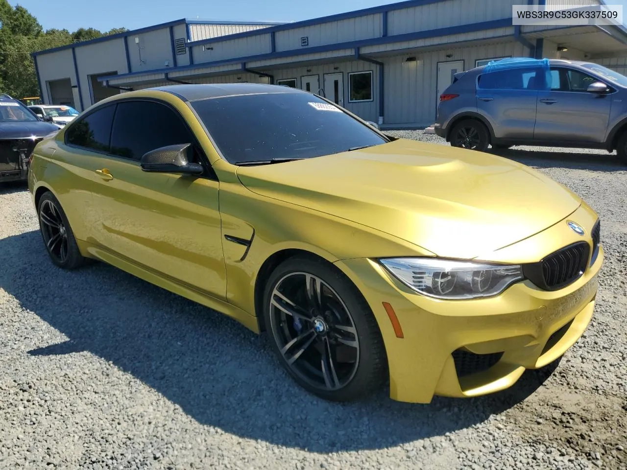 2016 BMW M4 VIN: WBS3R9C53GK337509 Lot: 68862954