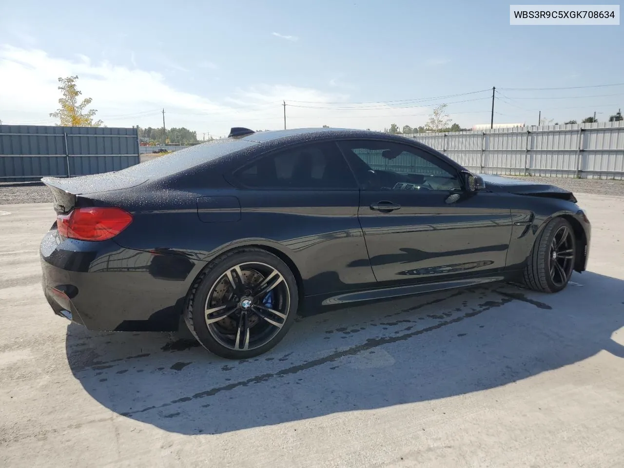 2016 BMW M4 VIN: WBS3R9C5XGK708634 Lot: 71709064