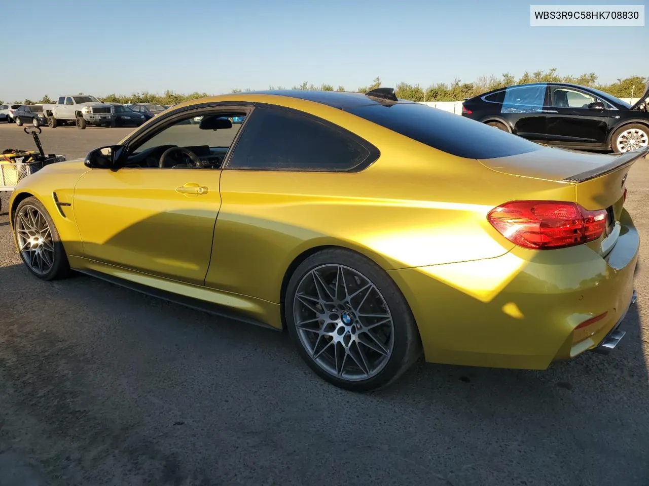 2017 BMW M4 VIN: WBS3R9C58HK708830 Lot: 66844954