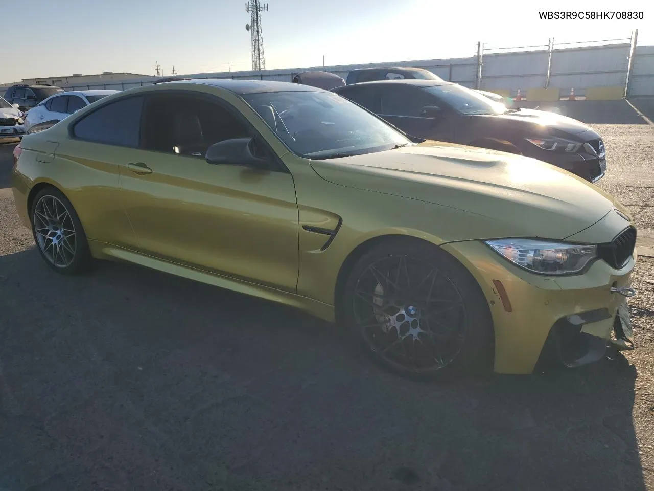 2017 BMW M4 VIN: WBS3R9C58HK708830 Lot: 66844954