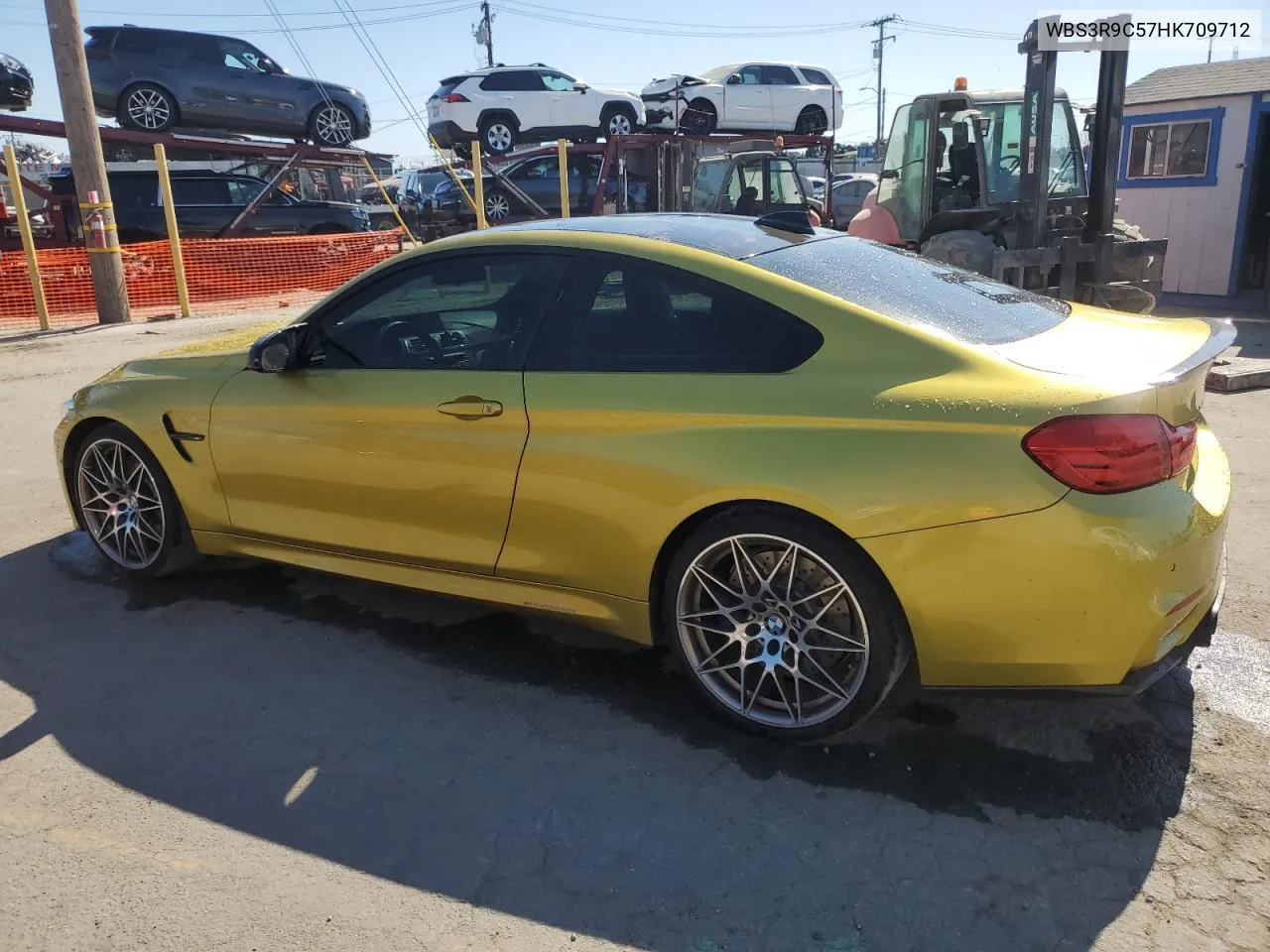 2017 BMW M4 VIN: WBS3R9C57HK709712 Lot: 69876754