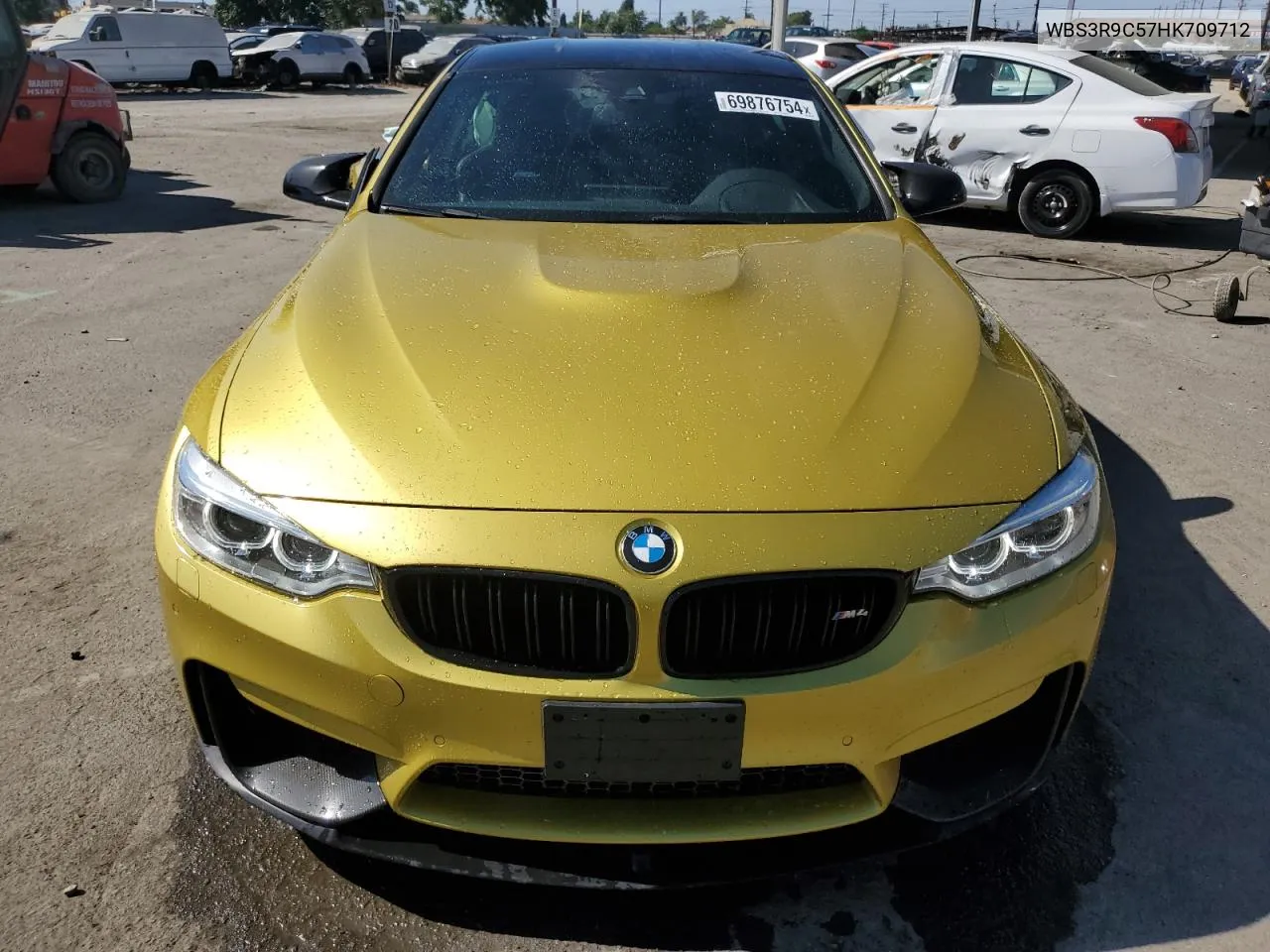 2017 BMW M4 VIN: WBS3R9C57HK709712 Lot: 69876754