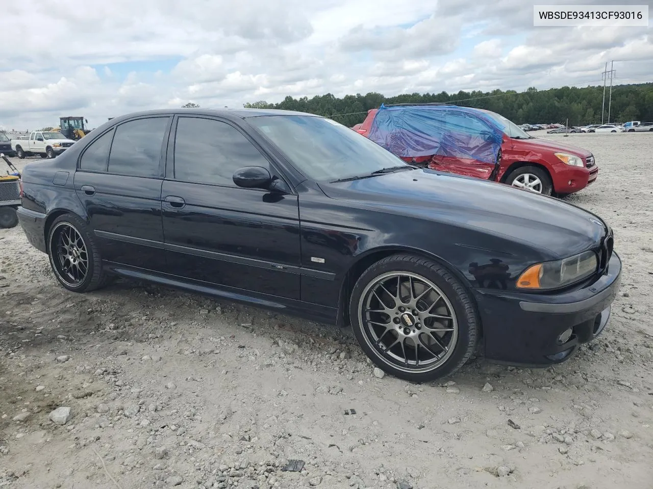 2003 BMW M5 VIN: WBSDE93413CF93016 Lot: 72188614