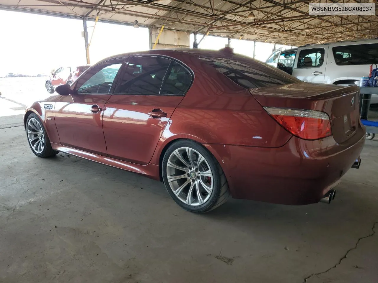 2008 BMW M5 VIN: WBSNB93528CX08037 Lot: 71093644