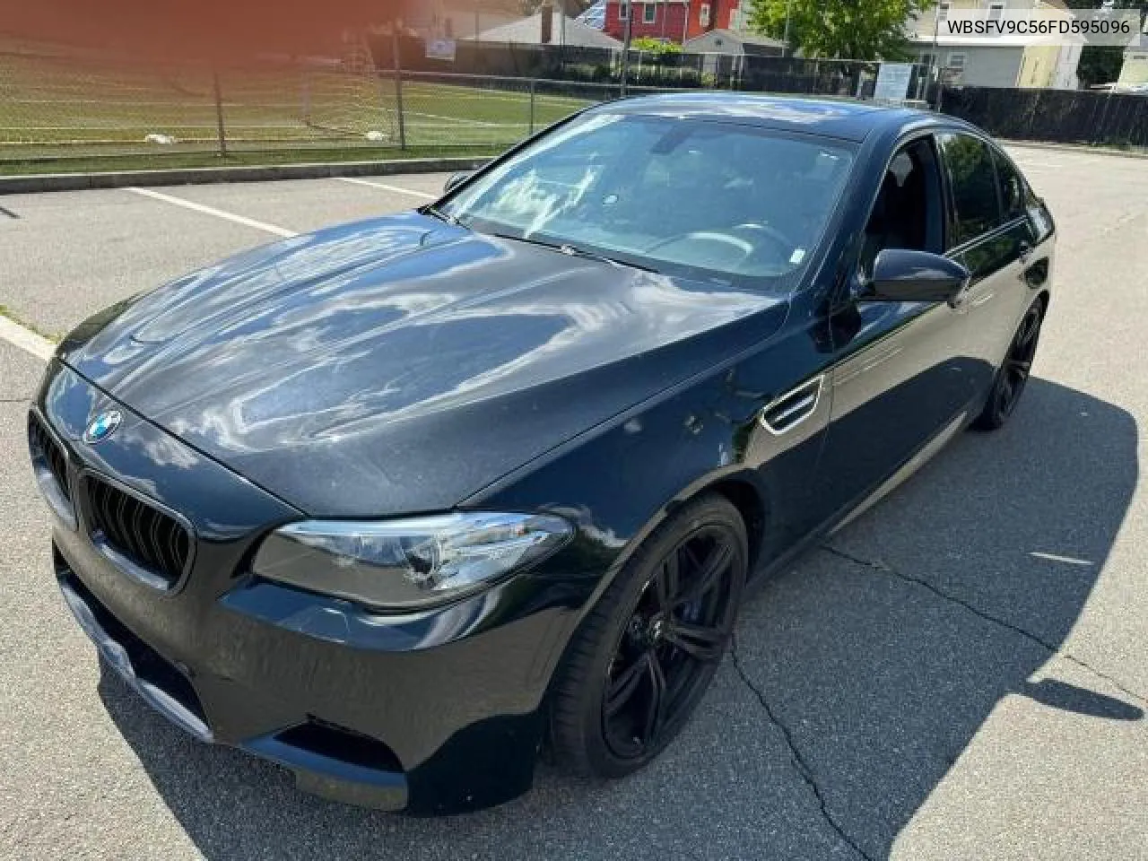 2015 BMW M5 VIN: WBSFV9C56FD595096 Lot: 70151074