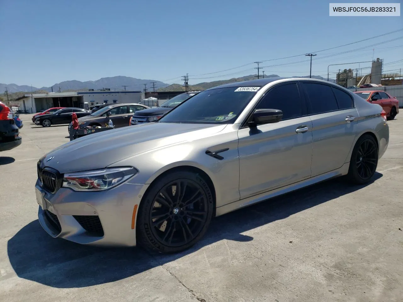 2018 BMW M5 VIN: WBSJF0C56JB283321 Lot: 53936754