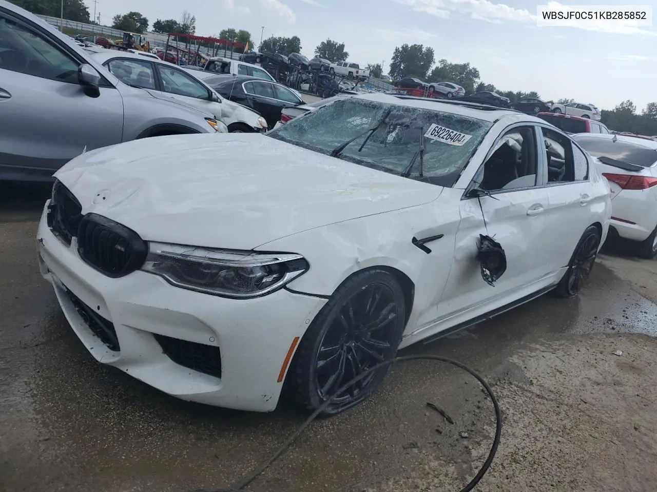 WBSJF0C51KB285852 2019 BMW M5