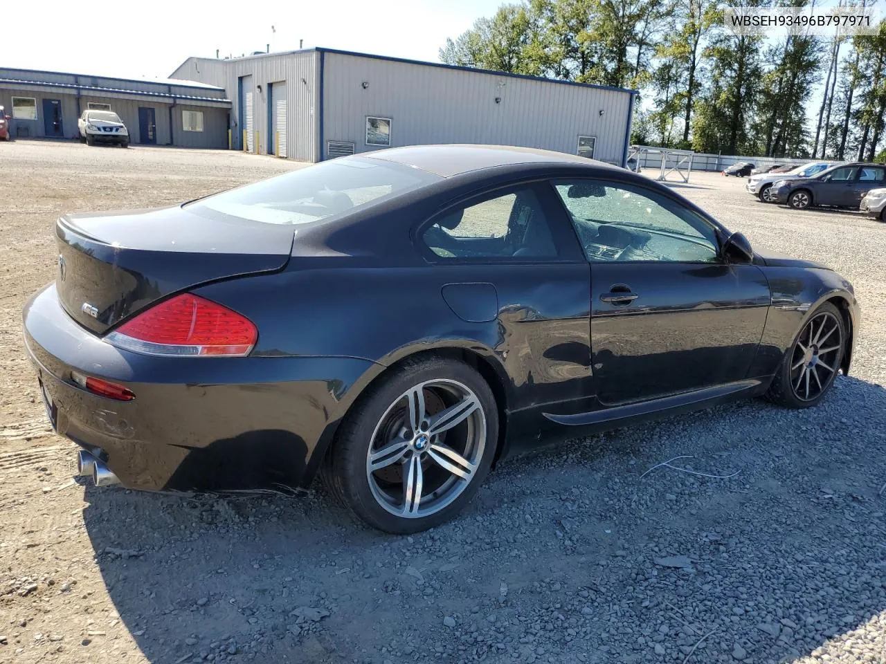 2006 BMW M6 VIN: WBSEH93496B797971 Lot: 62935034