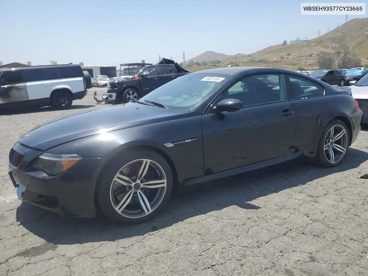 2007 BMW M6 VIN: WBSEH93577CY23665 Lot: 56081564