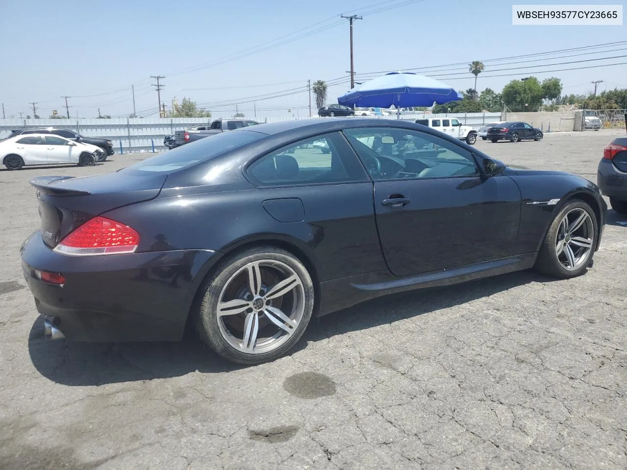 2007 BMW M6 VIN: WBSEH93577CY23665 Lot: 56081564