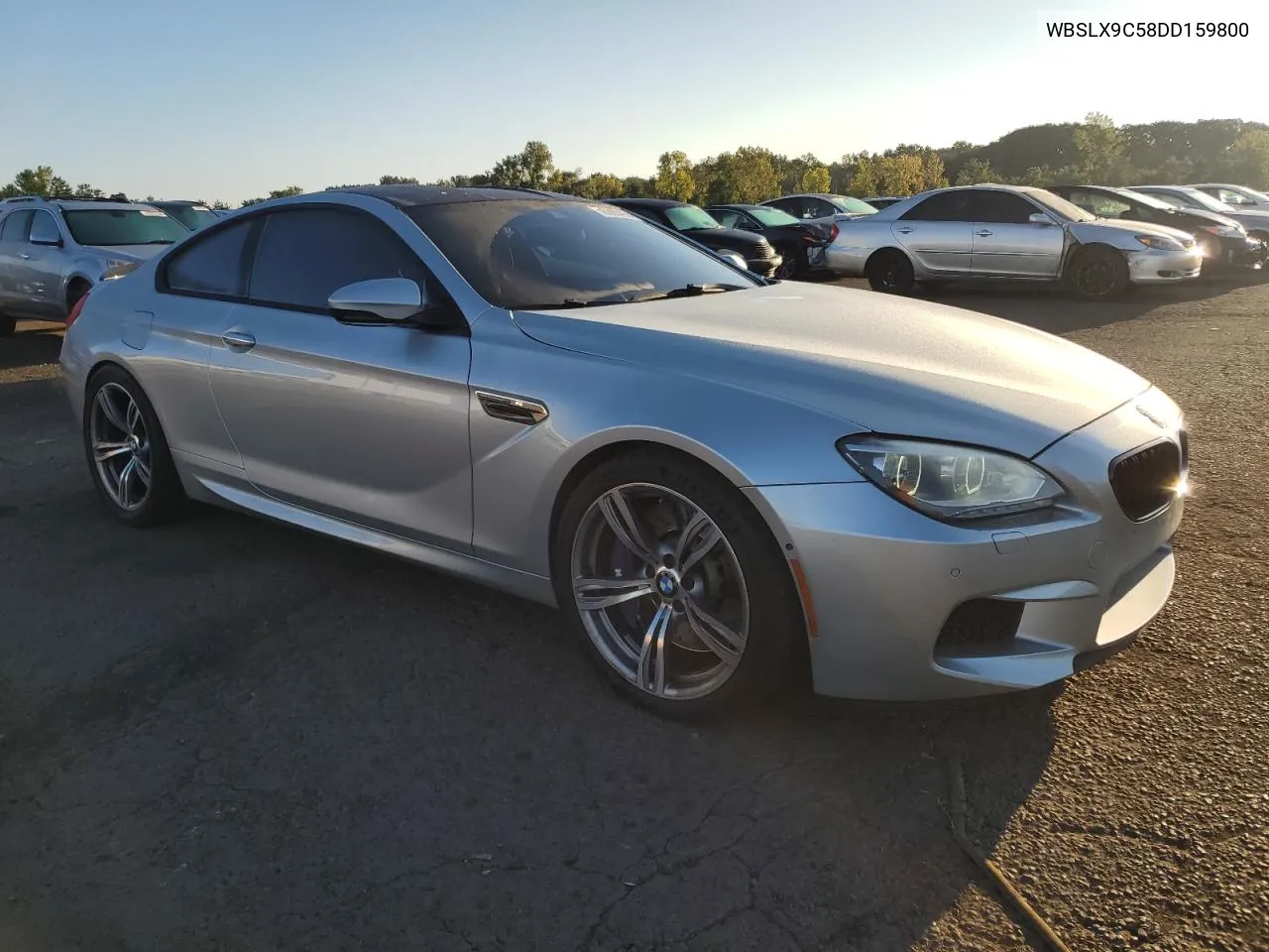 2013 BMW M6 VIN: WBSLX9C58DD159800 Lot: 68904984