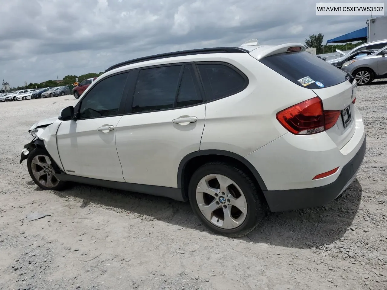 2014 BMW X1 Sdrive28I VIN: WBAVM1C5XEVW53532 Lot: 62025044