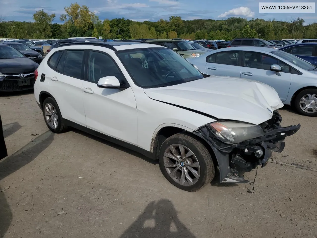 2014 BMW X1 xDrive28I VIN: WBAVL1C56EVY18351 Lot: 70753734