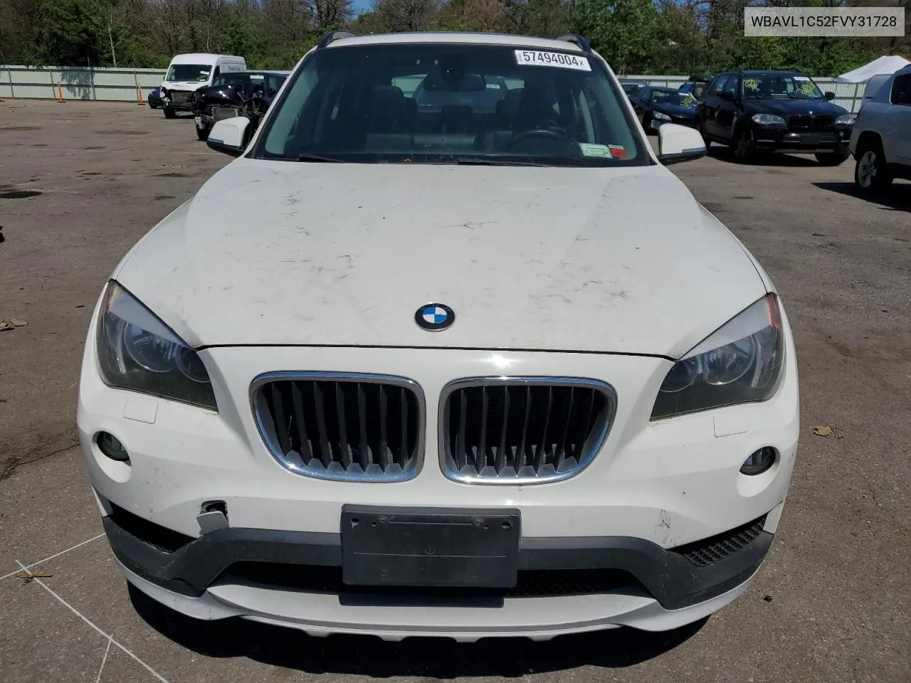 2015 BMW X1 xDrive28I VIN: WBAVL1C52FVY31728 Lot: 57494004