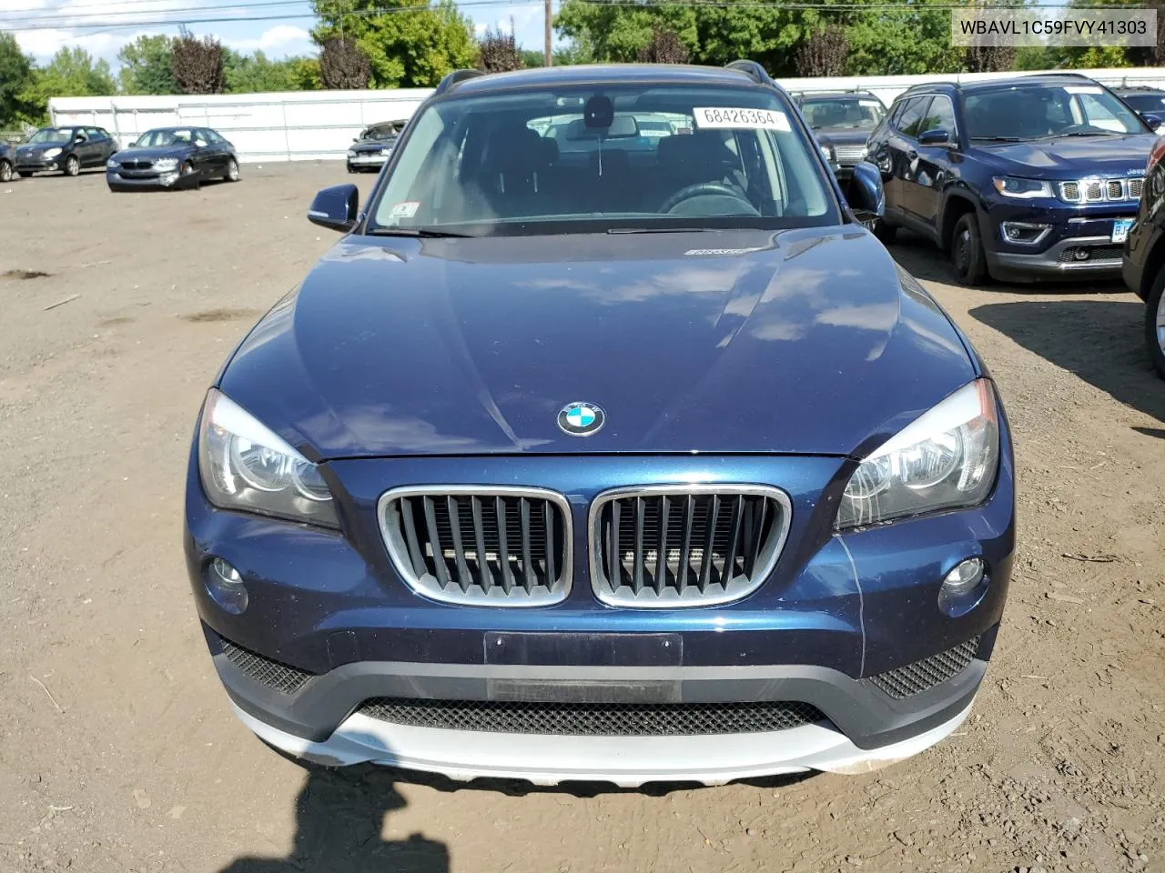 2015 BMW X1 xDrive28I VIN: WBAVL1C59FVY41303 Lot: 68426364