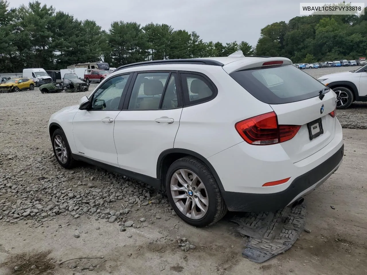 2015 BMW X1 xDrive28I VIN: WBAVL1C52FVY33818 Lot: 70476164