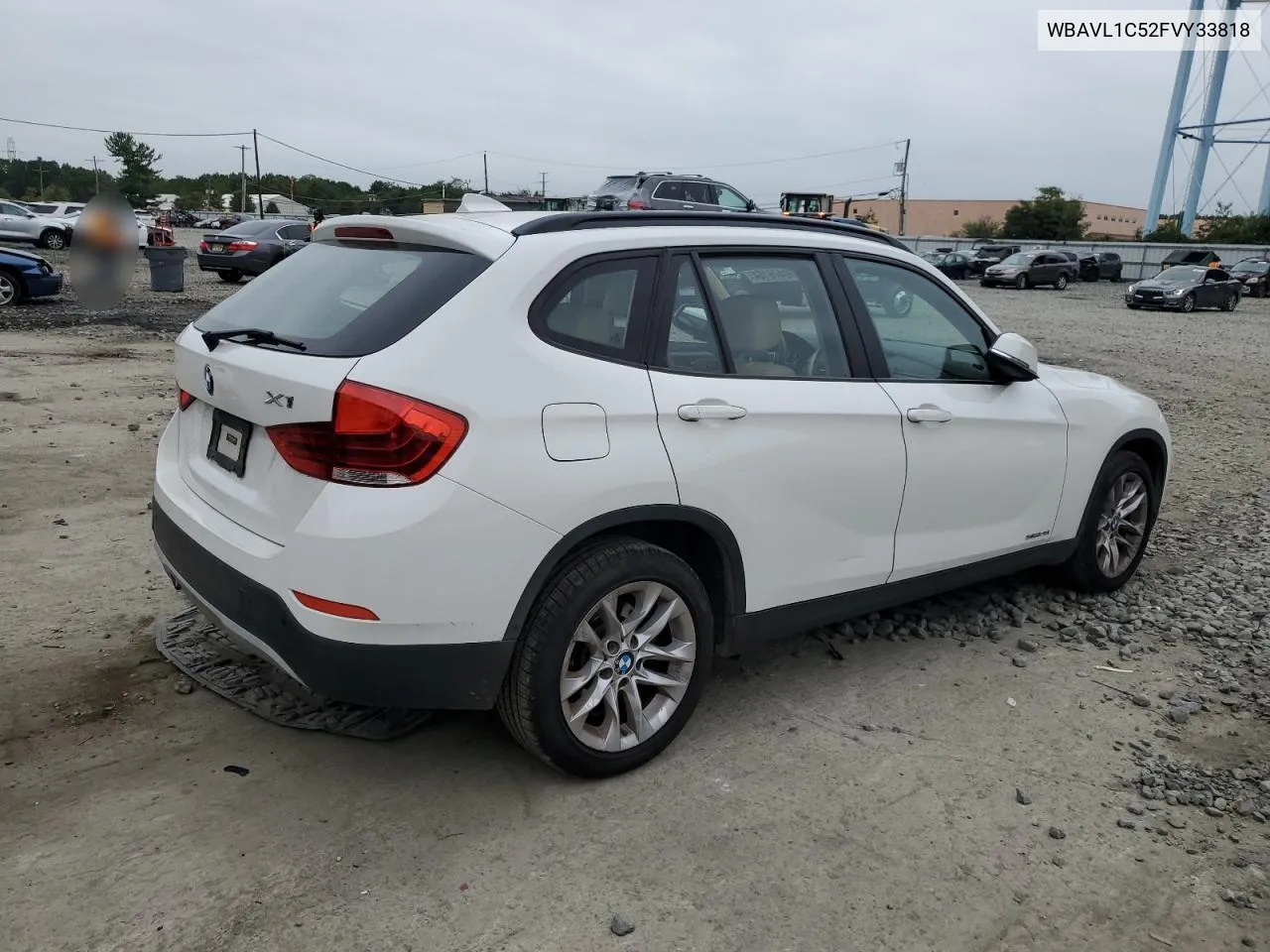 2015 BMW X1 xDrive28I VIN: WBAVL1C52FVY33818 Lot: 70476164