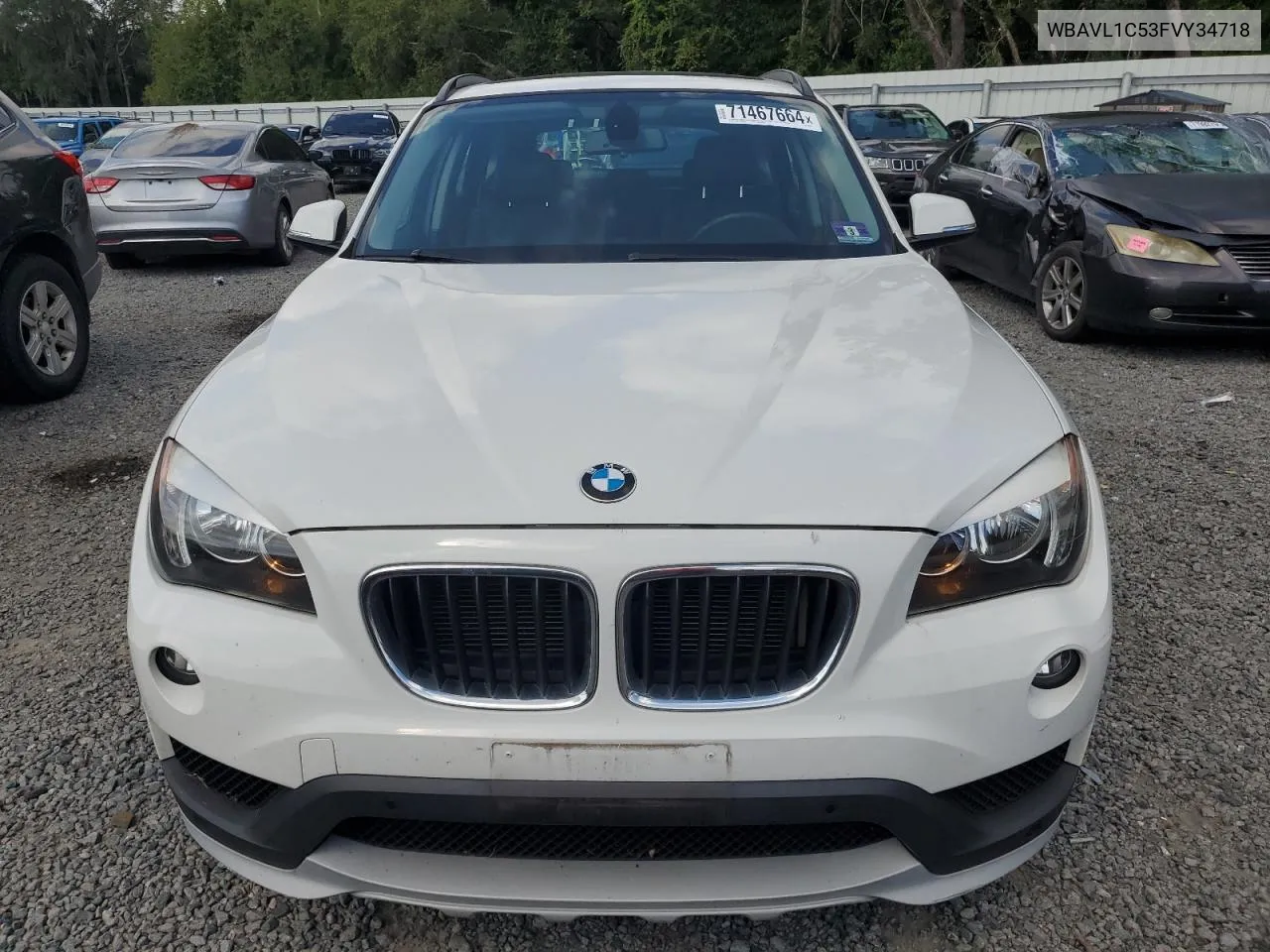 2015 BMW X1 xDrive28I VIN: WBAVL1C53FVY34718 Lot: 71467664