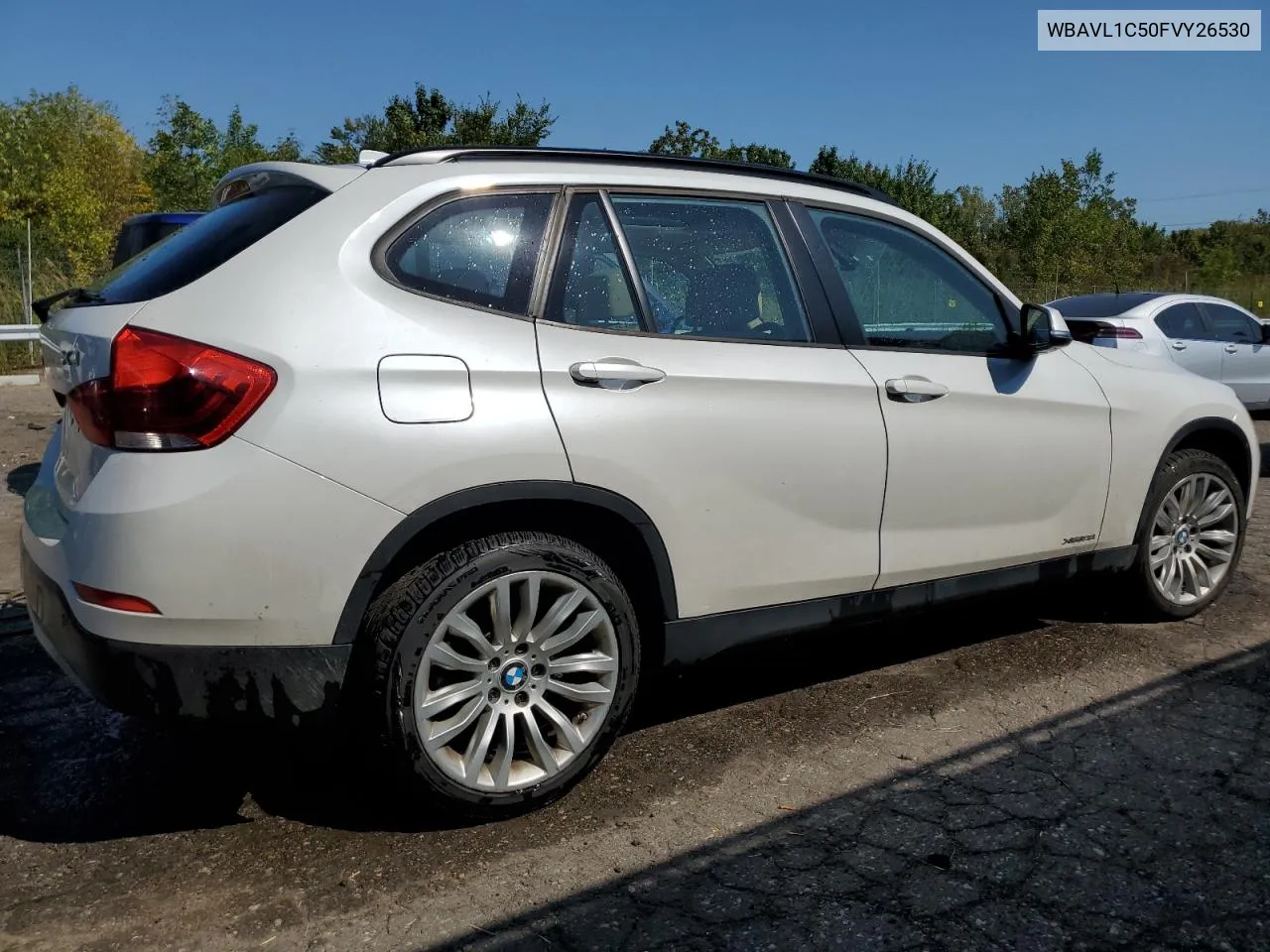 2015 BMW X1 xDrive28I VIN: WBAVL1C50FVY26530 Lot: 71527754