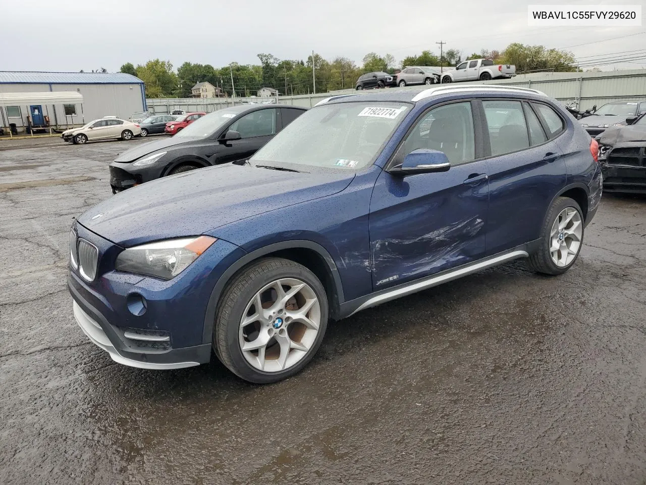 2015 BMW X1 xDrive28I VIN: WBAVL1C55FVY29620 Lot: 71922774