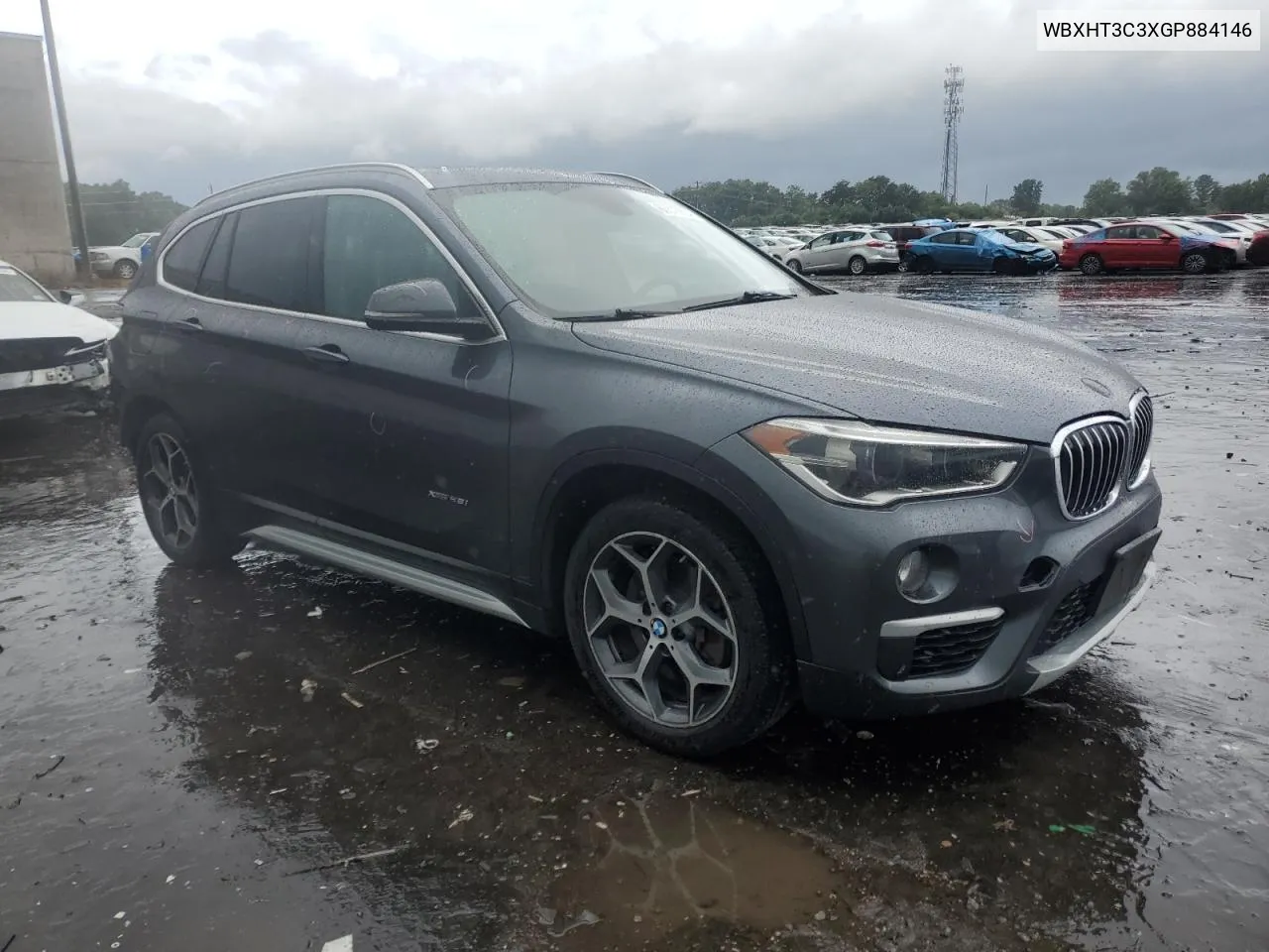 2016 BMW X1 xDrive28I VIN: WBXHT3C3XGP884146 Lot: 66578634