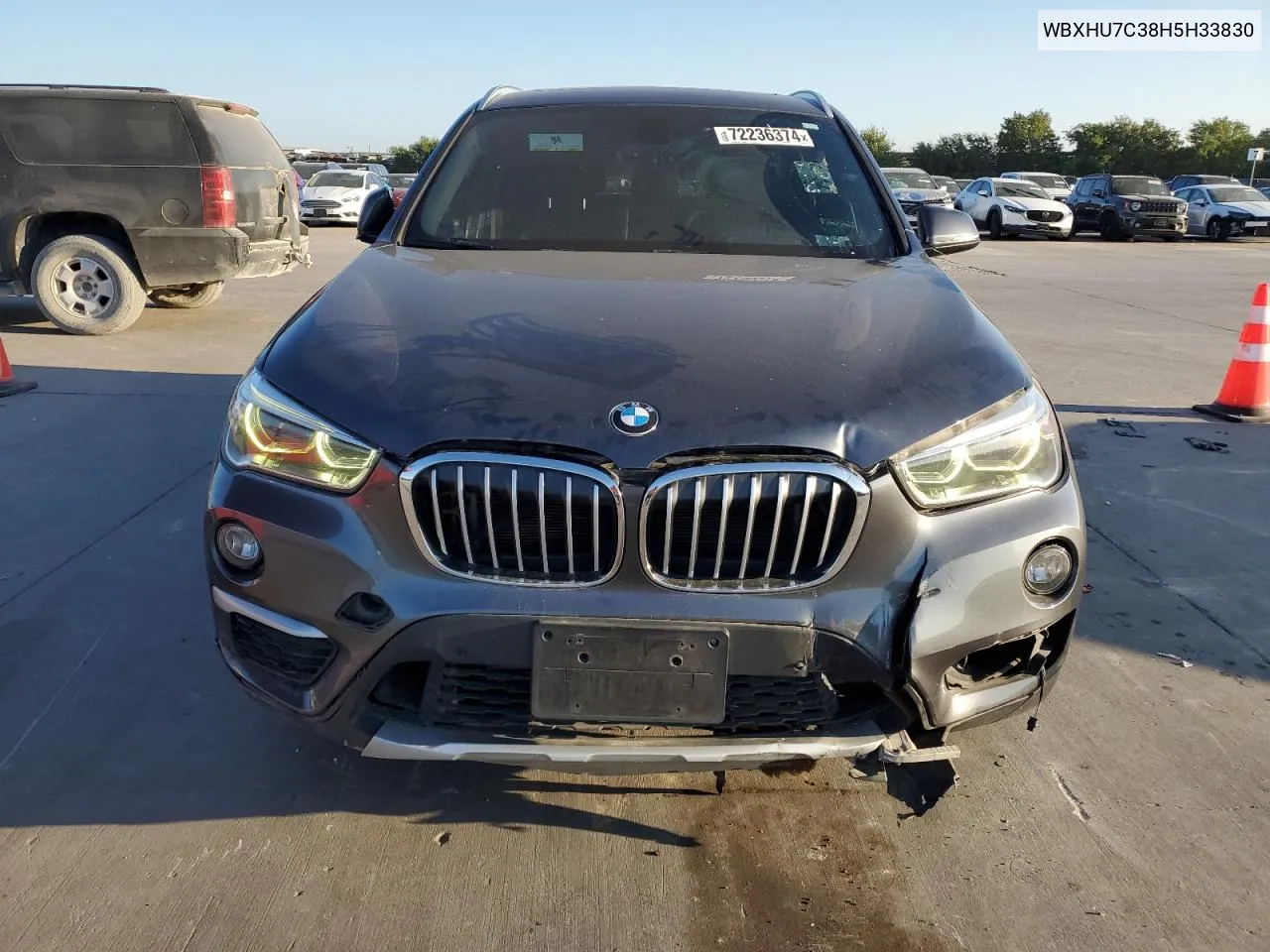 WBXHU7C38H5H33830 2017 BMW X1 Sdrive28I