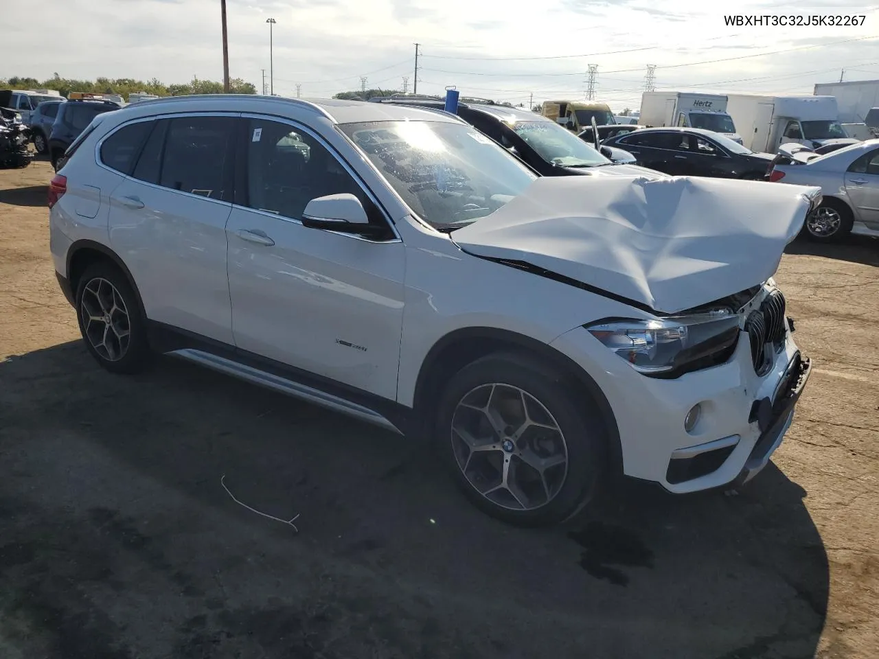 2018 BMW X1 xDrive28I VIN: WBXHT3C32J5K32267 Lot: 70311094