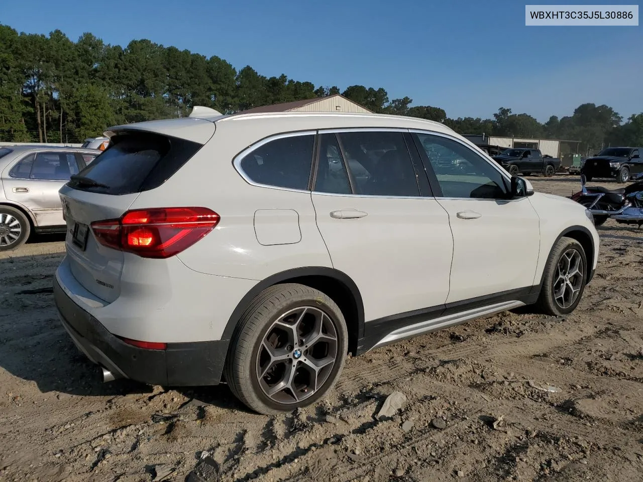 2018 BMW X1 xDrive28I VIN: WBXHT3C35J5L30886 Lot: 70650734