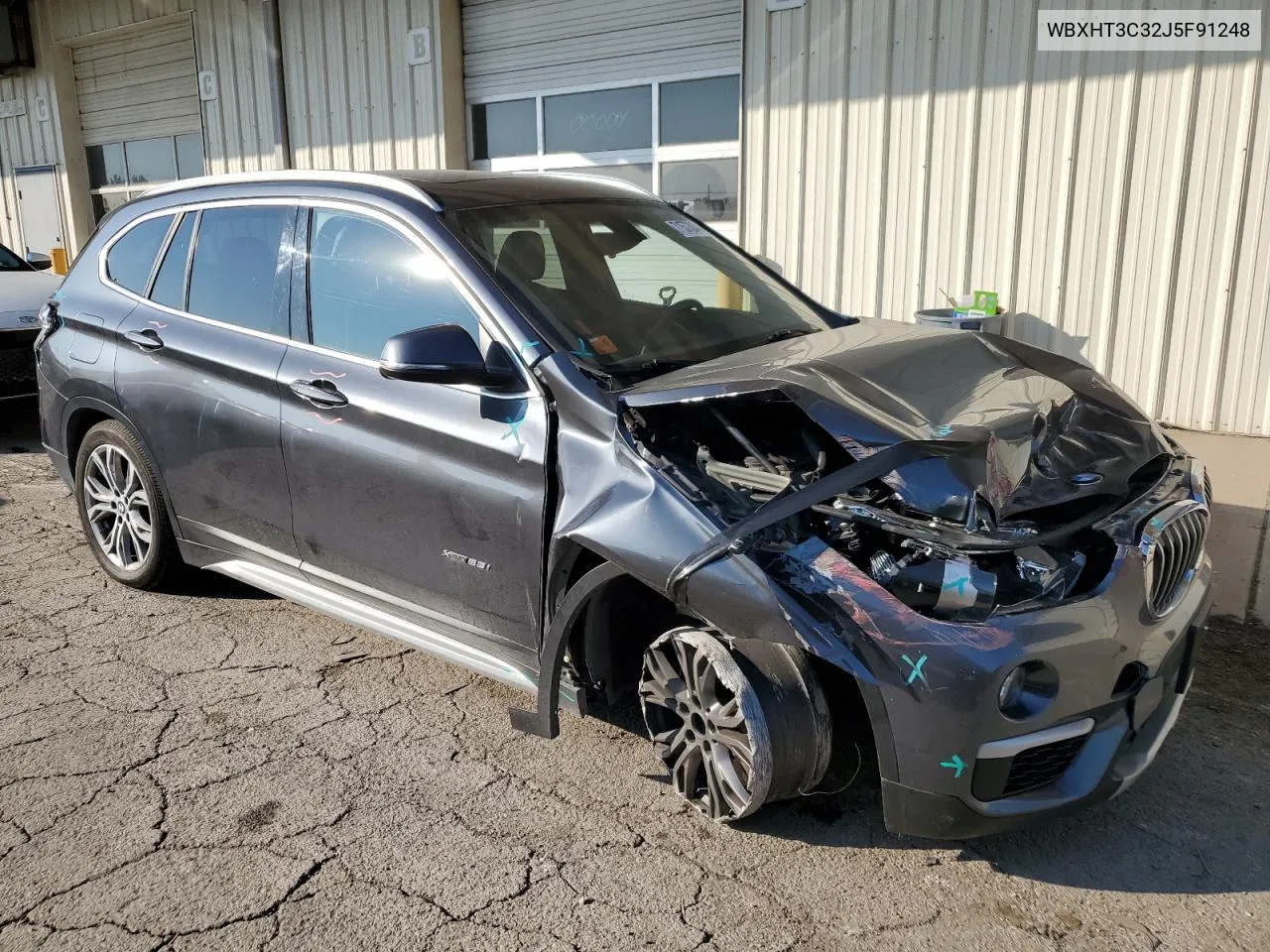 2018 BMW X1 xDrive28I VIN: WBXHT3C32J5F91248 Lot: 71573044